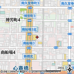 大阪府大阪市中央区南船場3丁目10-26周辺の地図