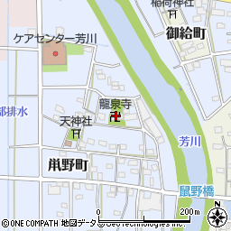 静岡県浜松市中央区鼡野町48周辺の地図