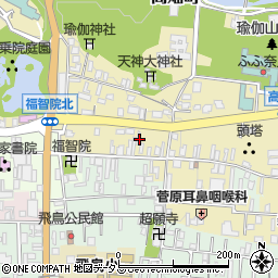 奈良県奈良市高畑町951-2周辺の地図