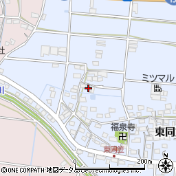 静岡県袋井市東同笠253-1周辺の地図