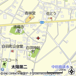 静岡県浜松市中央区白羽町870周辺の地図