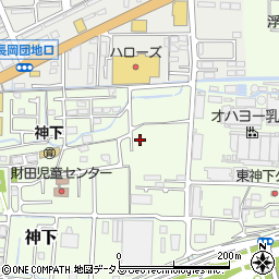 岡山県岡山市中区神下557周辺の地図