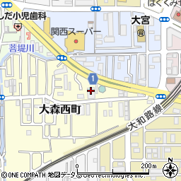 奈良・典礼会館周辺の地図