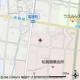 静岡県浜松市中央区松島町72周辺の地図