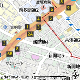 兵商連会館周辺の地図