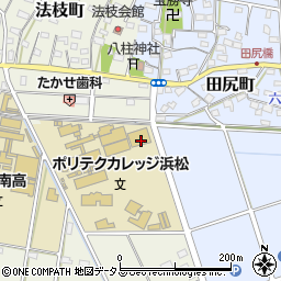 静岡県浜松市中央区法枝町741周辺の地図