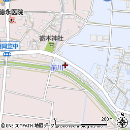 静岡県袋井市東同笠349周辺の地図