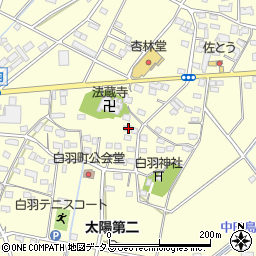 静岡県浜松市中央区白羽町891周辺の地図