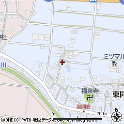 静岡県袋井市東同笠253周辺の地図