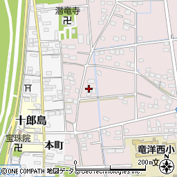 静岡県磐田市川袋474周辺の地図