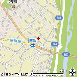 静岡県浜松市中央区河輪町73周辺の地図