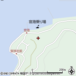 兵庫県姫路市家島町宮176周辺の地図