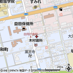 株式会社コダマサイエンス　益田営業所周辺の地図