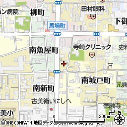 奈良県奈良市小太郎町周辺の地図
