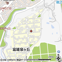 奈良県奈良市富雄泉ヶ丘8-11周辺の地図