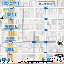 大阪府大阪市中央区南船場3丁目7-31周辺の地図
