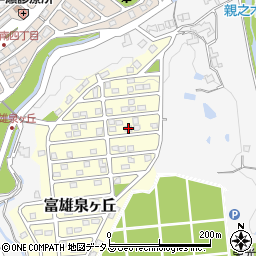 奈良県奈良市富雄泉ヶ丘8-9周辺の地図