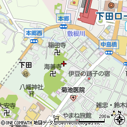 静岡県下田市一丁目14-8周辺の地図