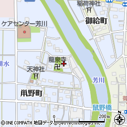 静岡県浜松市中央区鼡野町45周辺の地図