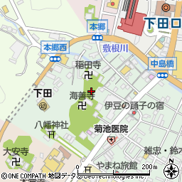 静岡県下田市一丁目14周辺の地図