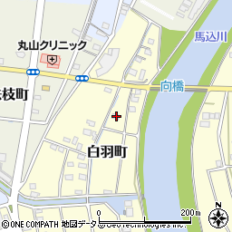 静岡県浜松市中央区白羽町1449周辺の地図