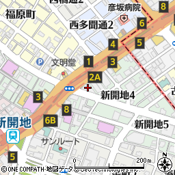ａｐｏｌｌｏｓｔａｔｉｏｎ神戸ＳＳ周辺の地図