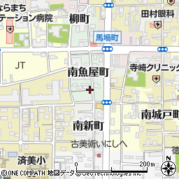 奈良県奈良市南魚屋町16-2周辺の地図