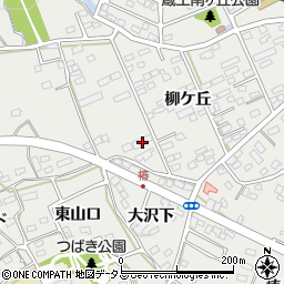 愛知県田原市田原町柳ケ丘17周辺の地図