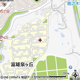 奈良県奈良市富雄泉ヶ丘8-7周辺の地図