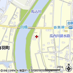 静岡県浜松市中央区白羽町1359周辺の地図