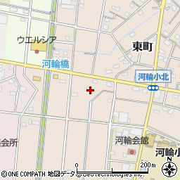 静岡県浜松市中央区東町554周辺の地図