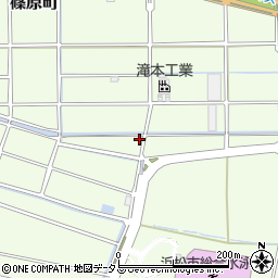 静岡県浜松市中央区篠原町21239周辺の地図