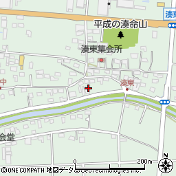 静岡県袋井市湊3255-1周辺の地図