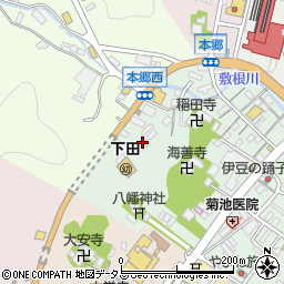 静岡県下田市一丁目16周辺の地図