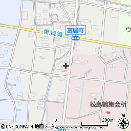 静岡県浜松市中央区富屋町218周辺の地図
