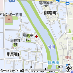 静岡県浜松市中央区鼡野町99周辺の地図