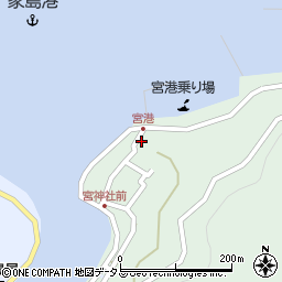 兵庫県姫路市家島町宮908周辺の地図