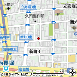 鮨美貫周辺の地図