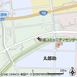 静岡県袋井市湊2583周辺の地図