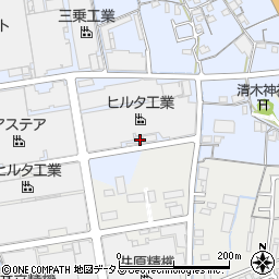 岡山県総社市井尻野61周辺の地図