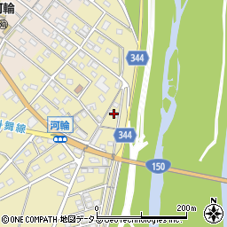 静岡県浜松市中央区河輪町62周辺の地図