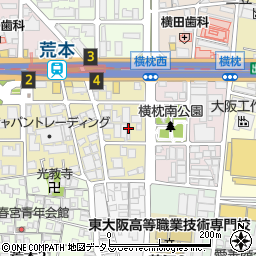 株式会社ファルベン　大阪支店周辺の地図