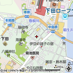 静岡県下田市一丁目13周辺の地図