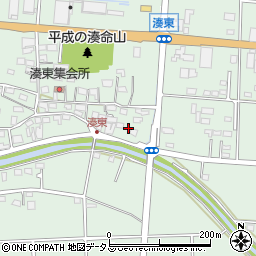 静岡県袋井市湊1269周辺の地図