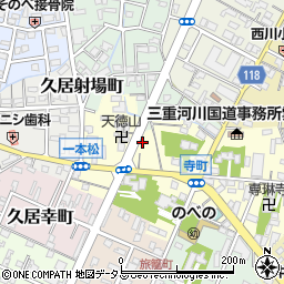三重県津市久居寺町1215周辺の地図
