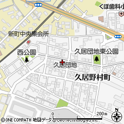 三重県津市久居野村町372-23周辺の地図