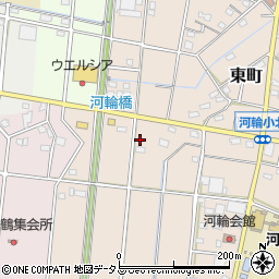 静岡県浜松市中央区東町558周辺の地図