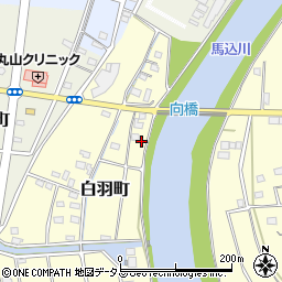 静岡県浜松市中央区白羽町1443周辺の地図
