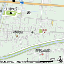 静岡県袋井市湊564周辺の地図