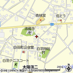 静岡県浜松市中央区白羽町890周辺の地図